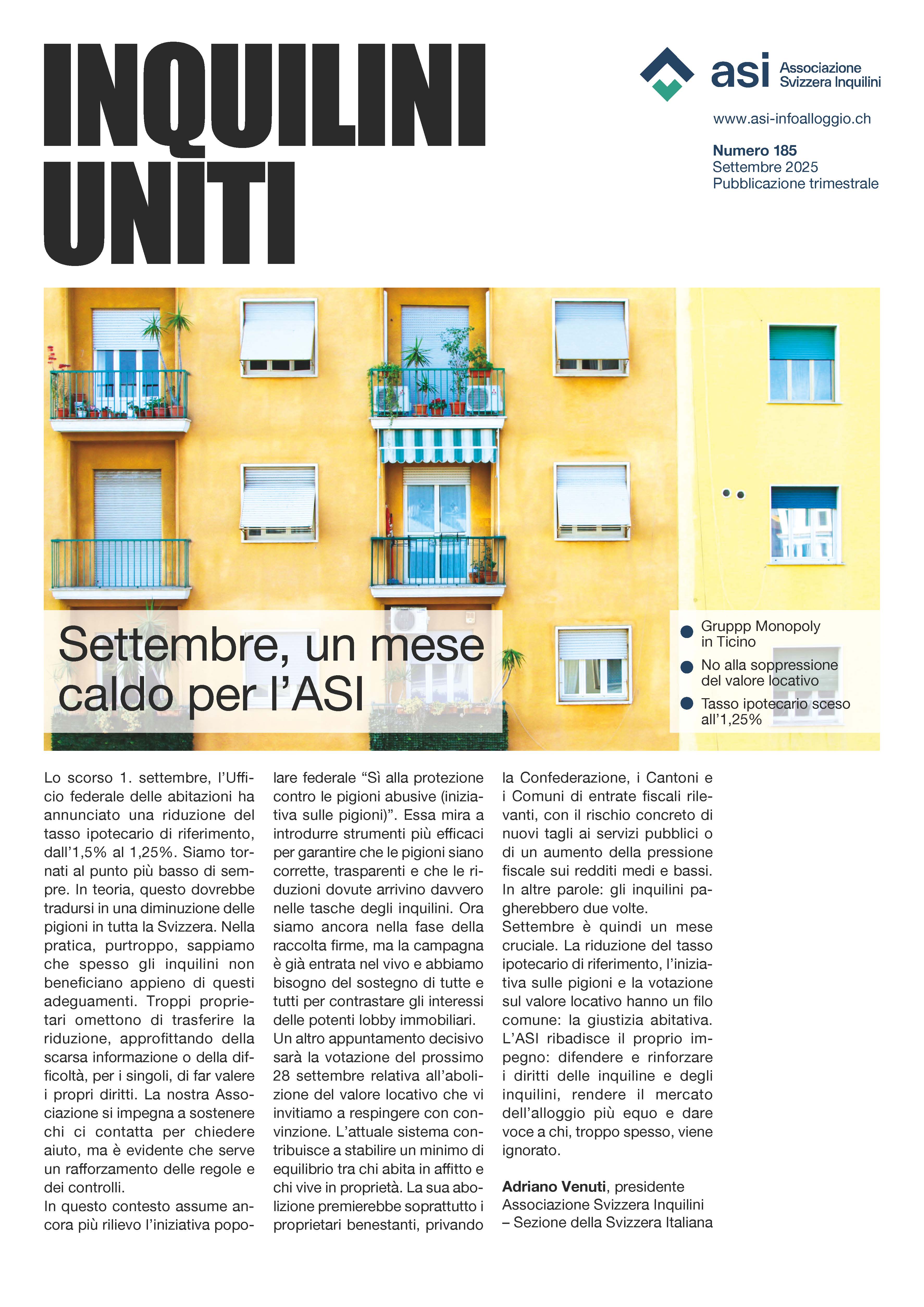  n°185 - settembre 2025