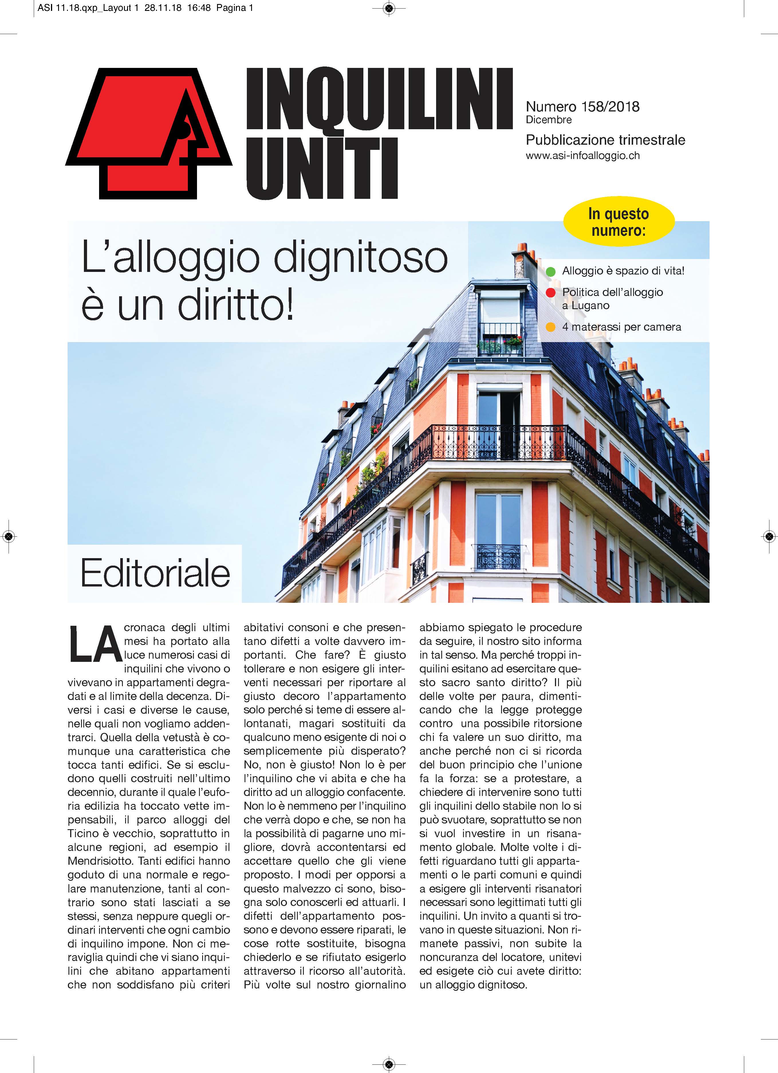 N° 158 - dicembre 2018