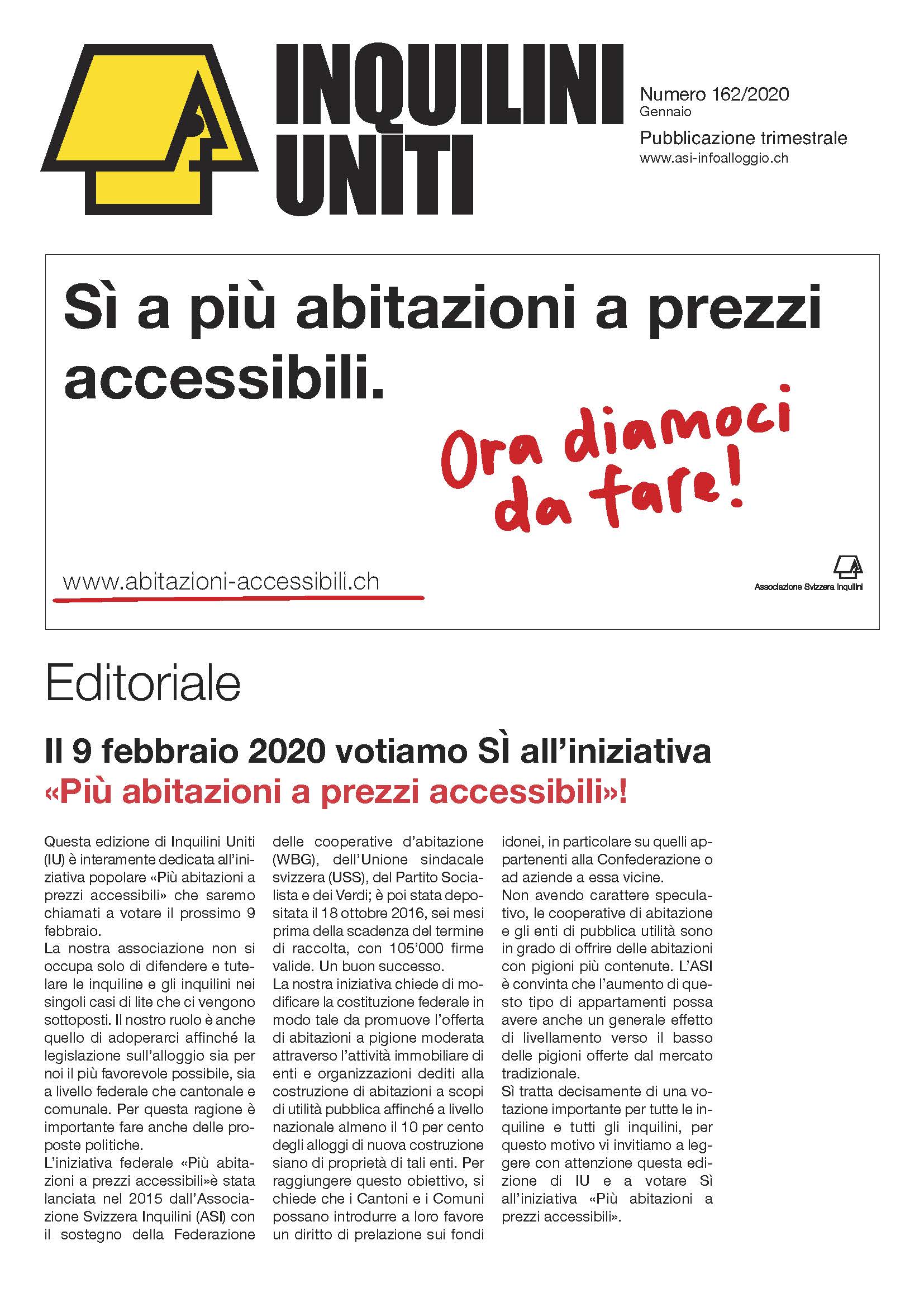 N° 162 - gennaio 2020