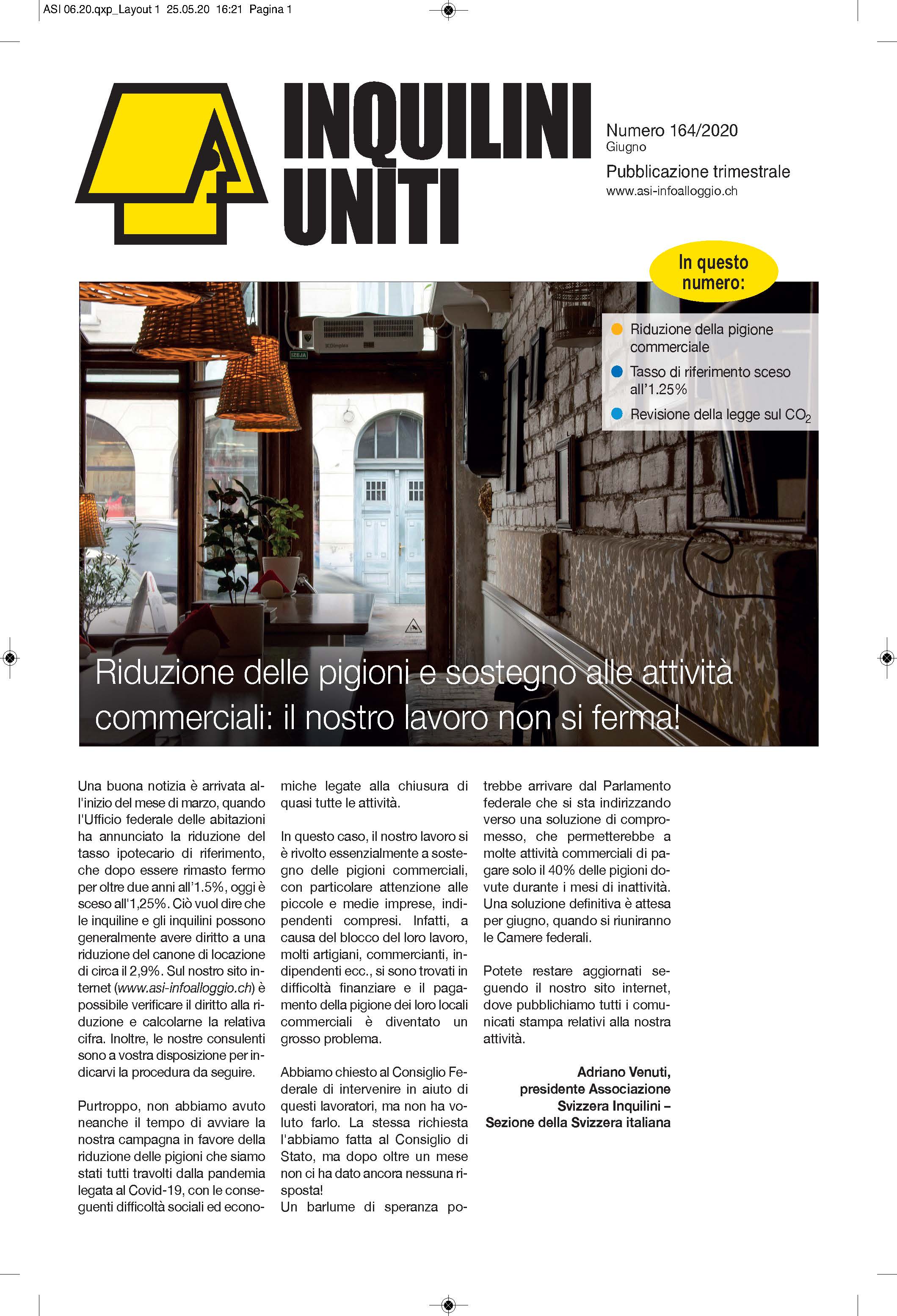 N° 164 - giugno 2020