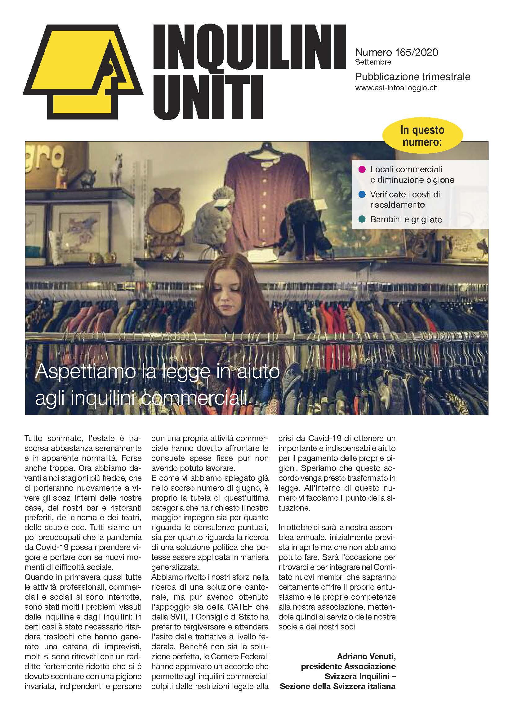 N° 165 - settembre 2020