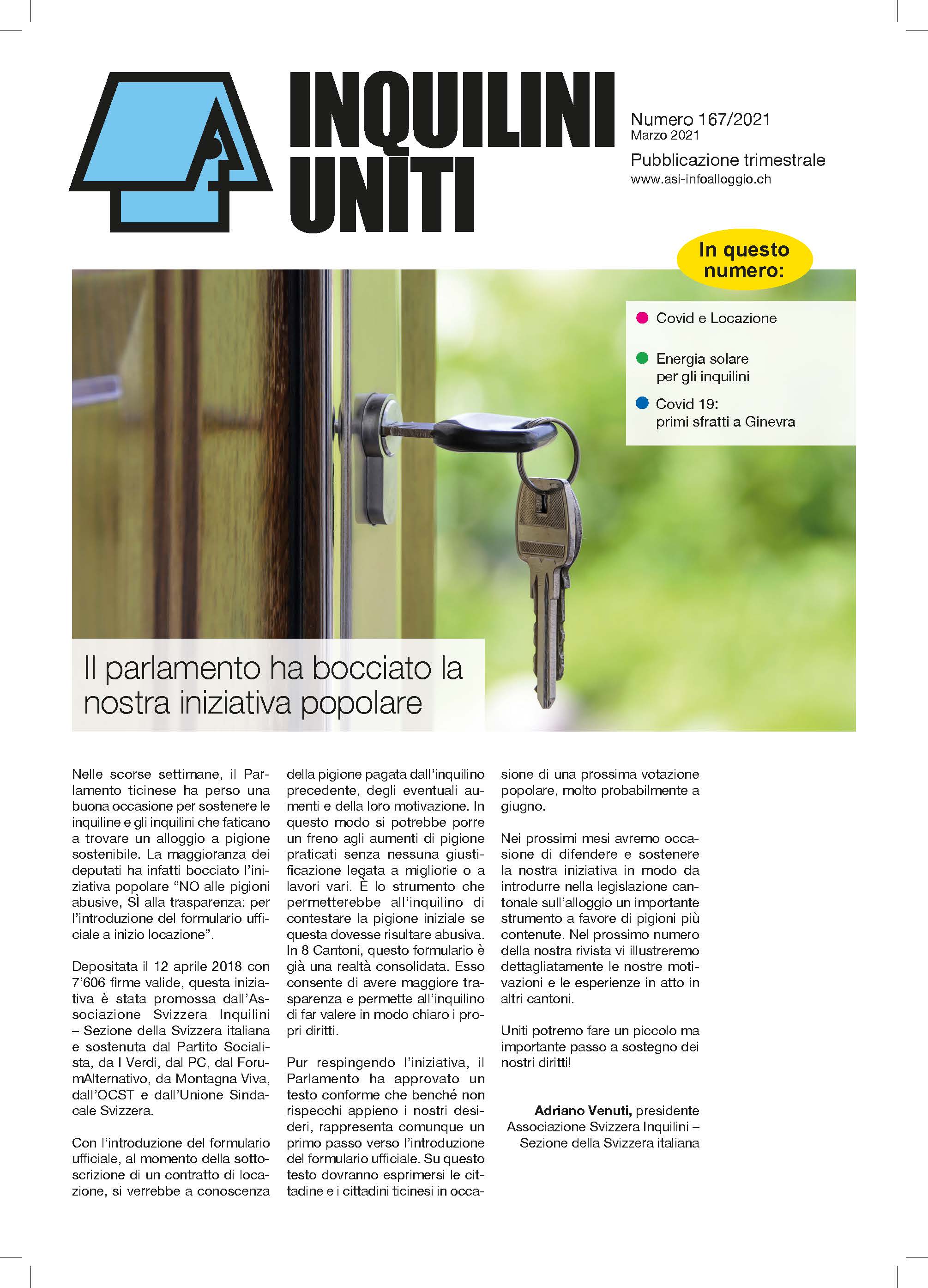 N° 167 - marzo 2021